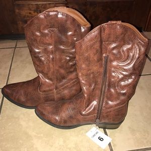 Brand new cowboy boots!